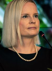 Finská vicepremiérka a ministryně hospodářství Riikka Purraová