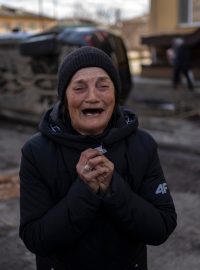 Civilisté zasaženi válkou na Ukrajině