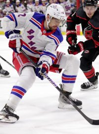 Filip Chytil v dresu NY Rangers