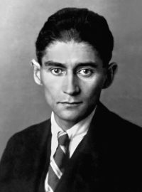 Franz Kafka na portrétu z roku 1923