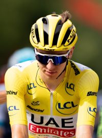 Remco Evenepoel a Tadej Pogacar na startu deváté etapy Tour de France 2024