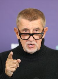 Předseda hnutí ANO Andrej Babiš