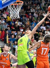 Basketbalistky USK Praha v Eurolize podlehly Valencii