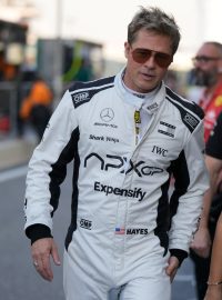 Brad Pitt natáčí nový film F1