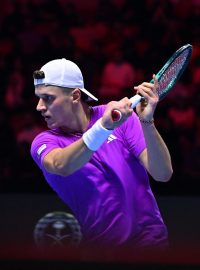 Tenista Jakub Menšík na turanji Next Gen ATP Finals