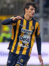 Pravnuk Benita Mussoliniho, Romano Floriani, v dresu Juve Stabia