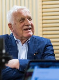 Vaclav Klaus v Radiožurnálu.