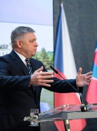 Petr Fiala a Robert Fico