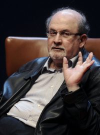 Britský spisovatel Salman Rushdie