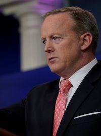 Mluvčí amerického prezidenta Donalda Trumpa Sean Spicer