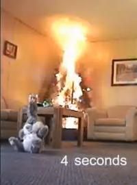 Jak rychle plameny zničí celý byt?