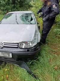 Policii se řidiče, který srazil a usmrtil dva chodce, podařilo vypátrat