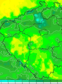 Rekordní teploty padaly na 77 stanicích v Česku.