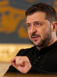 Ukrajinský prezident Volodymyr Zelenskyj