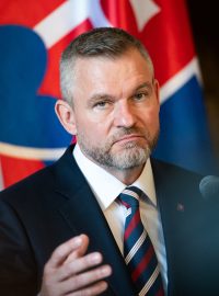 Slovenský prezident Peter Pellegrini na oficiální návštěvě Česka