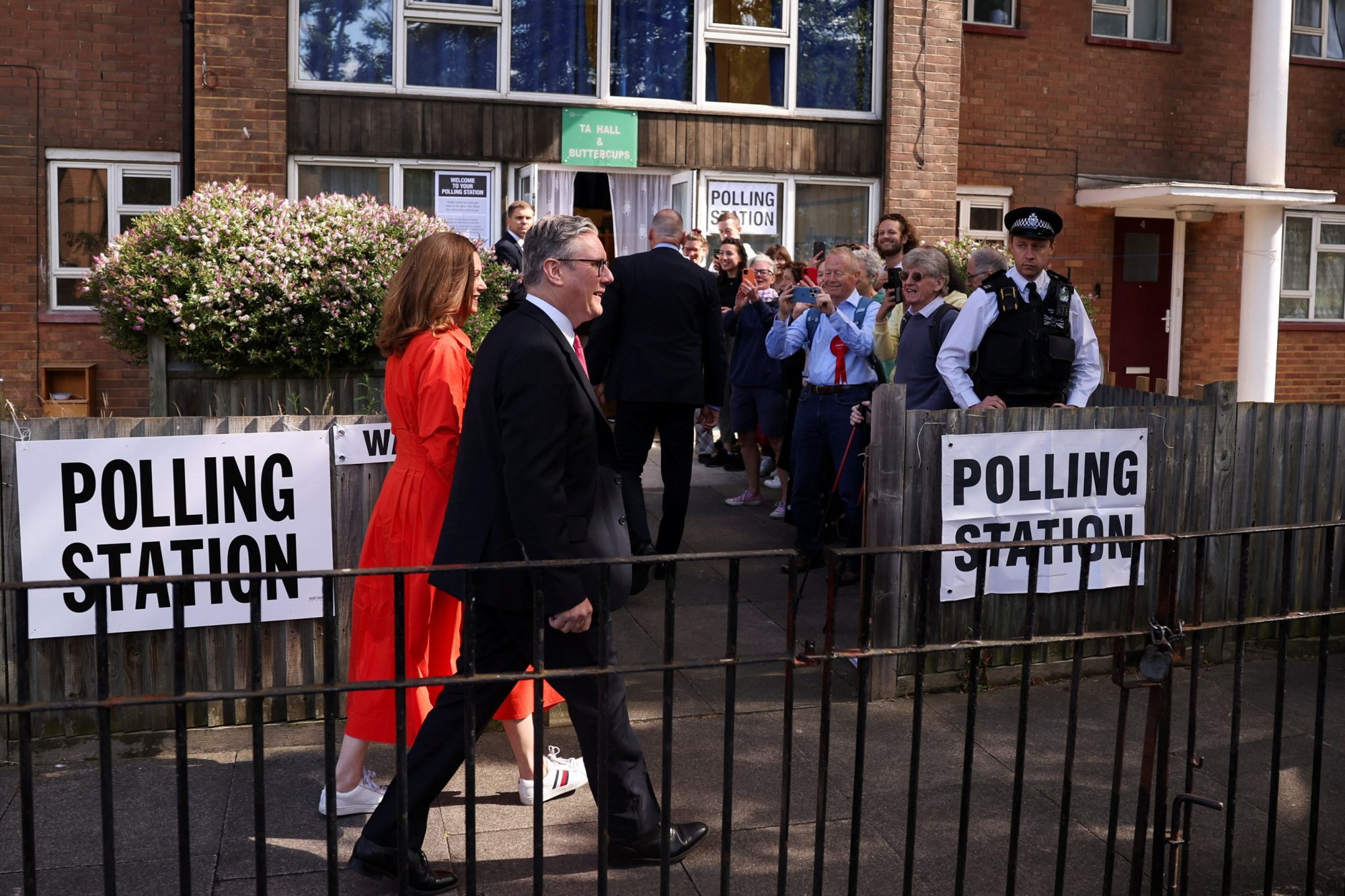 Keir Starmer během parlamentních voleb | Foto: Claudia Greco | Zdroj: Reuters