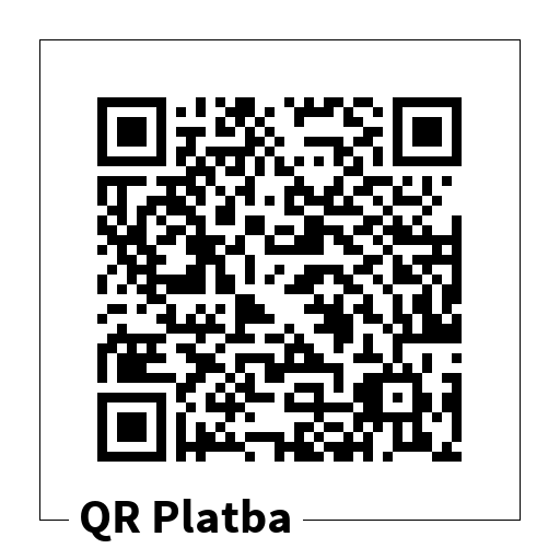 QR kód pro platbu z mobilního bankovnictví